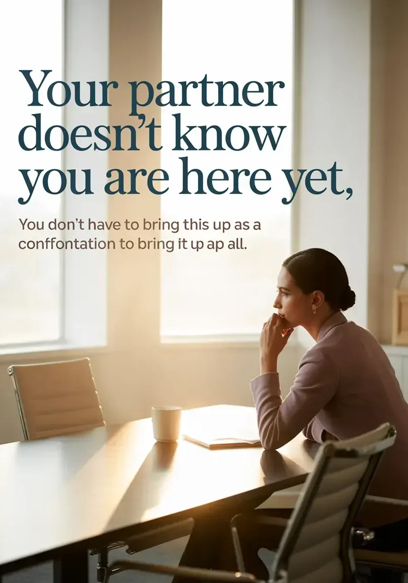 Your Partner Doesn't know you are here 2
